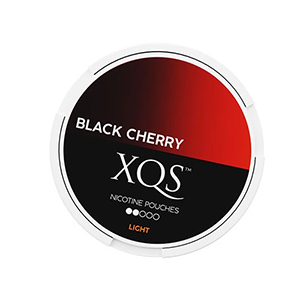 XQS Light Black Cherry nicotine pouches